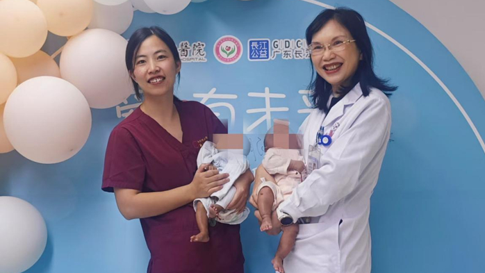 多学科医生精准决策 为命悬一线的“巴掌”龙凤胎宝宝赢得生机