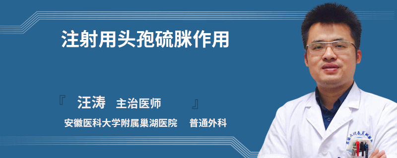 注射用头孢硫脒作用