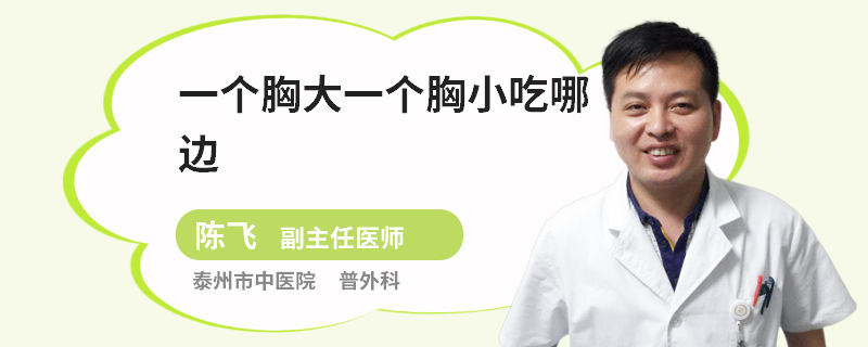 一個胸大一個胸小吃哪邊