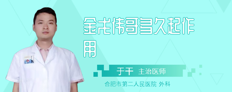 金戈偉哥多久起作用