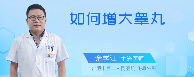 如何增大睪丸
