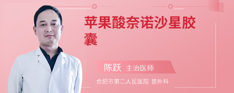 苹果酸奈诺沙星胶囊