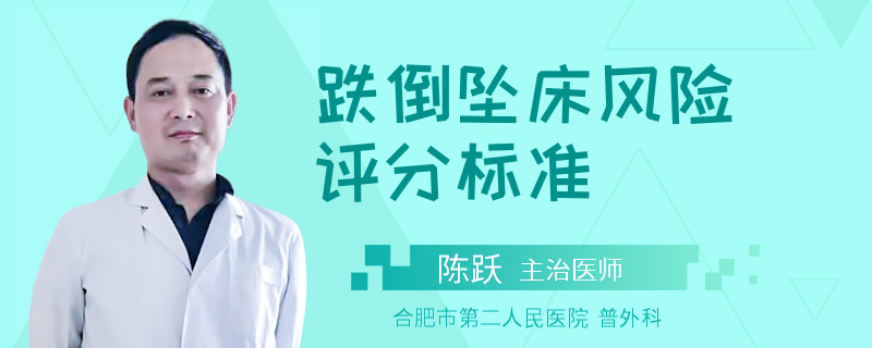 跌倒坠床风险评分标准