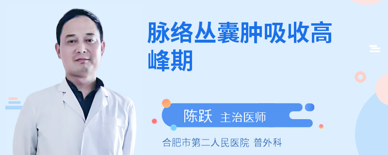 脉络丛囊肿吸收高峰期