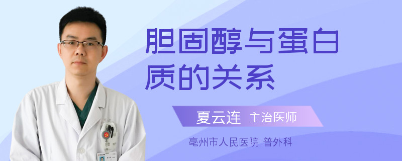 膽固醇與蛋白質(zhì)的關(guān)系