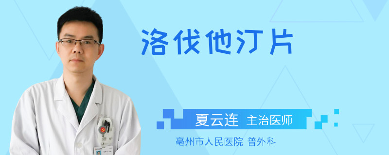 洛伐他汀片