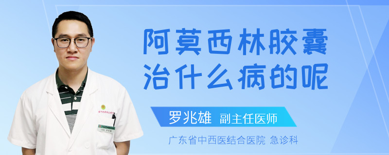 阿莫西林胶囊治什么病的呢