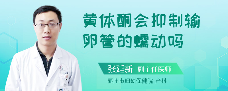 黄体酮会抑制输卵管的蠕动吗