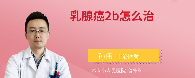 乳腺癌2b怎么治