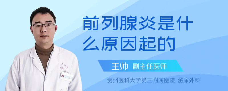 前列腺炎是什么原因起的