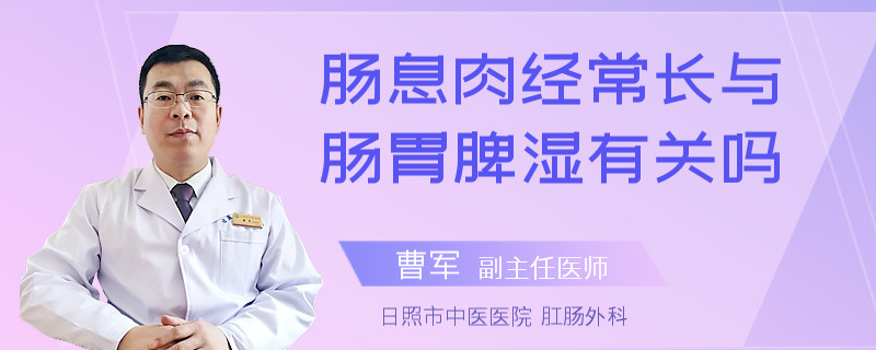 腸息肉經(jīng)常長與腸胃脾濕有關(guān)嗎
