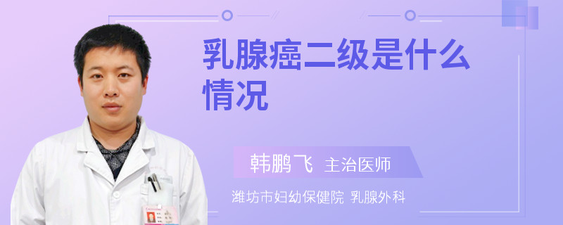 乳腺癌二級(jí)是什么情況