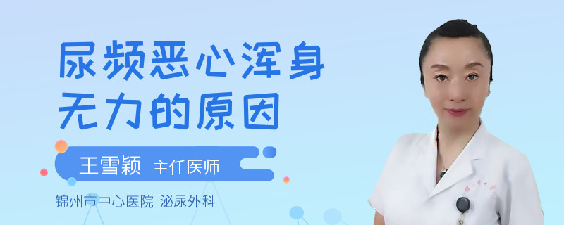 尿频恶心浑身无力的原因