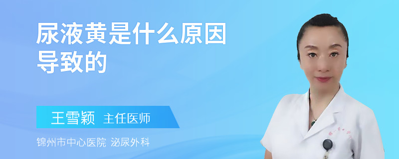 尿液黄是什么原因导致的