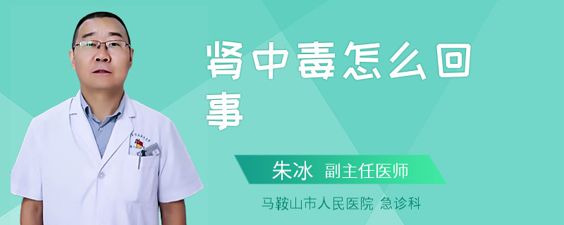 腎中毒怎么回事
