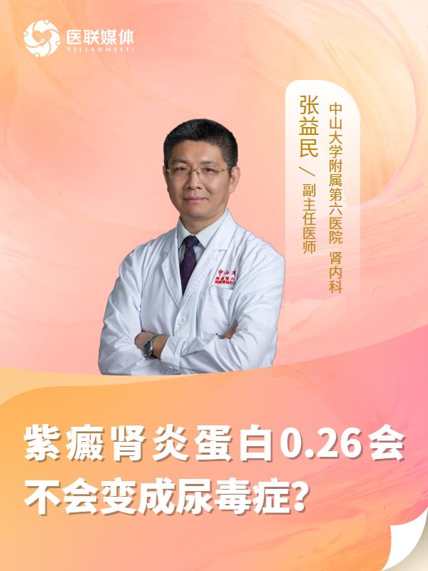 紫癜肾炎蛋白0.26会不会变成尿毒症？