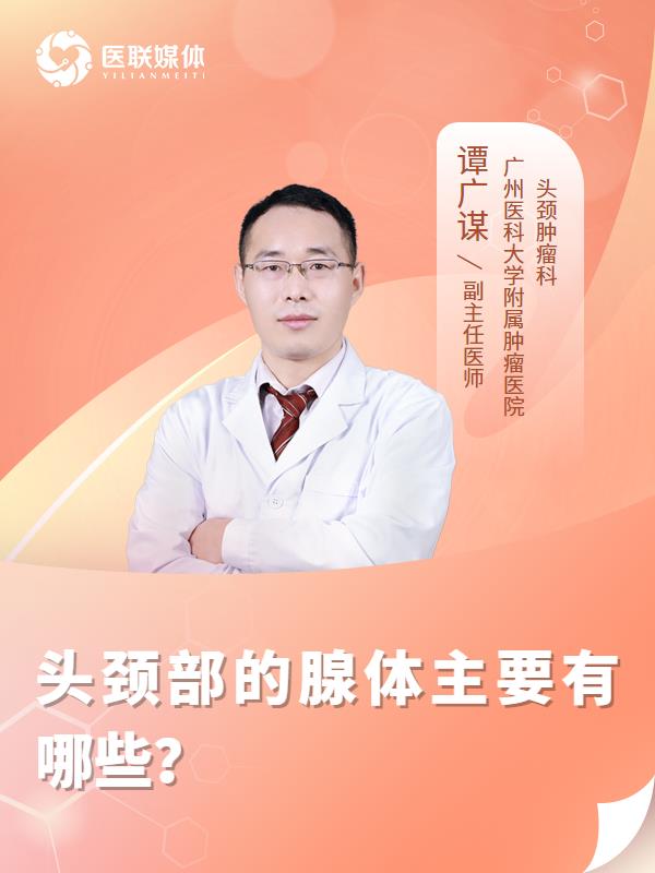 头颈部的腺体主要有哪些？