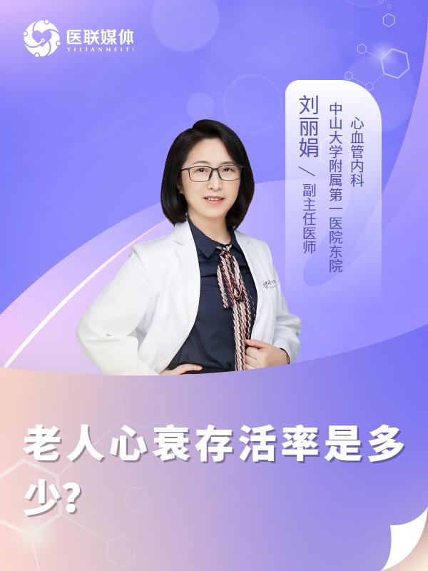 老人心衰存活率是多少？